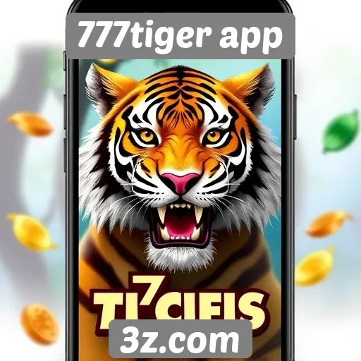 Variedade de jogos disponíveis no 777tiger app
